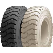 Normal and non marking white tyres